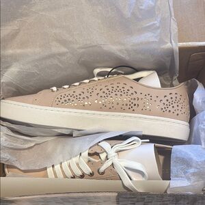 Liz Claiborne Blush and White Sneakers